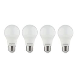 Sylvania Toledo E27 GLS LED Light Bulb Frosted 806lm 7W 4 Pack