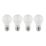 Sylvania Toledo E27 GLS LED Light Bulb Frosted 806lm 7W 4 Pack