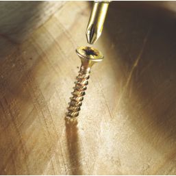 TurboGold  PZ Double-Countersunk  Multipurpose Screws 4mm x 50mm 200 Pack