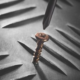TurboGold  PZ Double-Countersunk  Multipurpose Screws 4mm x 50mm 200 Pack
