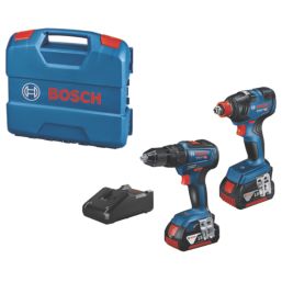 Bosch 06019J2271 18V 2 x 4.0Ah Li-Ion CoolPack Brushless Cordless Power Tool Twin Pack