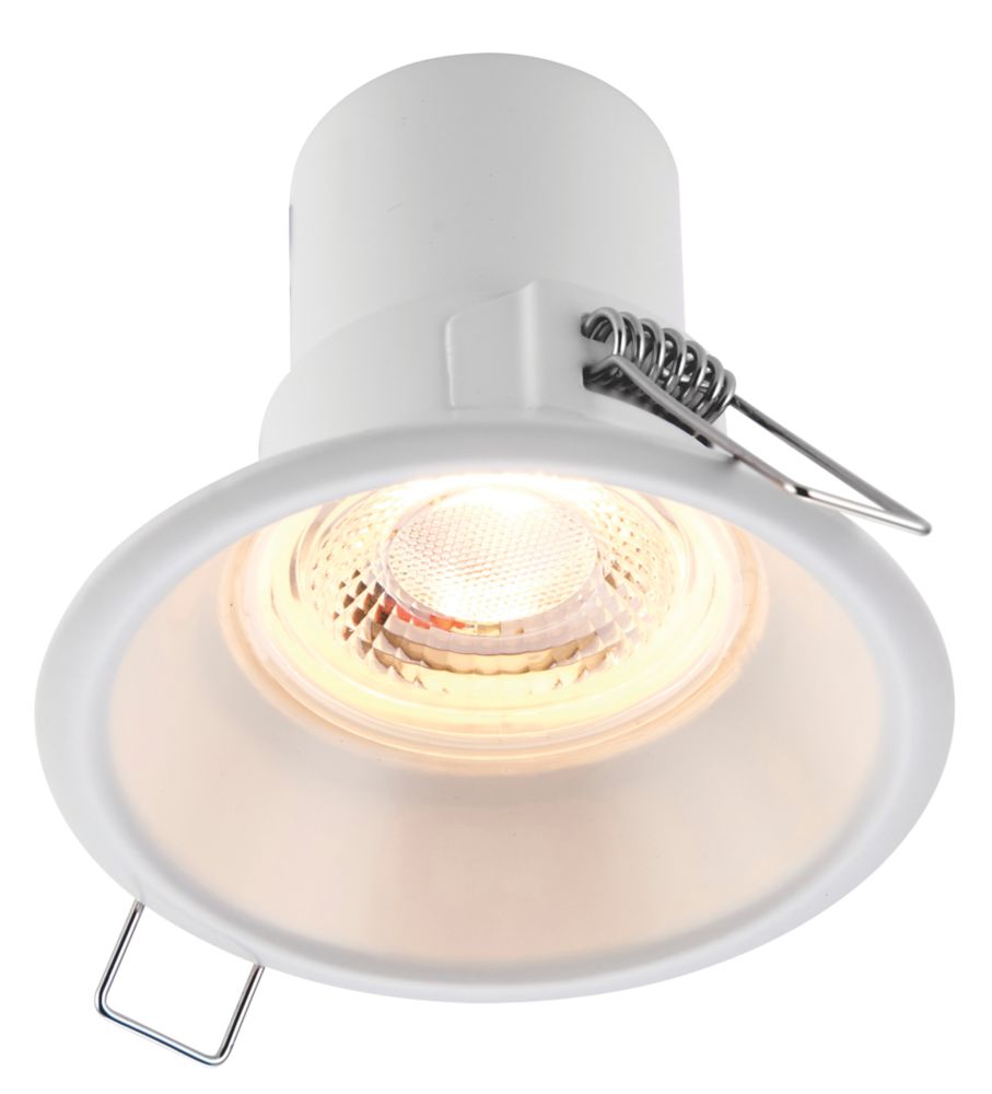 LAP CosmosEco Fixed Fire Rated LED AntiGlare Downlight White 4W 500lm