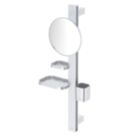 Ideal Standard Alu+ Mirror with Beauty Bar Silver 310mm x 160mm x 717mm