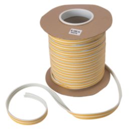 Stormguard  EPDM Rubber E Weatherstrip White 100m