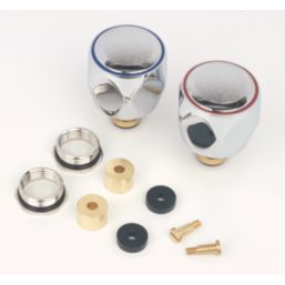 Swirl Bathroom Basin Contract Tap Reviver Kit - Screwfix
