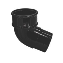 FloPlast  112.5° Round Offset Bend Black 68mm