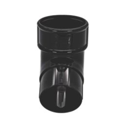 FloPlast  112.5° Round Offset Bend Black 68mm