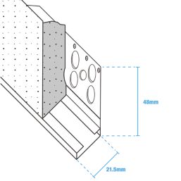 External Bellcast Bead 20mm x 3m 5 Pack