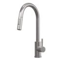 ETAL Cato  Pull-Out Style Kitchen Mixer Tap Brushed Steel Finish
