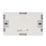 Hager Sollysta WMPB2/46 2-Gang Surface Pattress  Back Box 46mm
