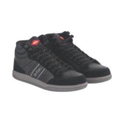 Lee Cooper LCSHOE099    Safety Trainer Boots Black/Grey Size 7