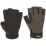 Site  Fingerless Performance Gloves Grey/Black Large