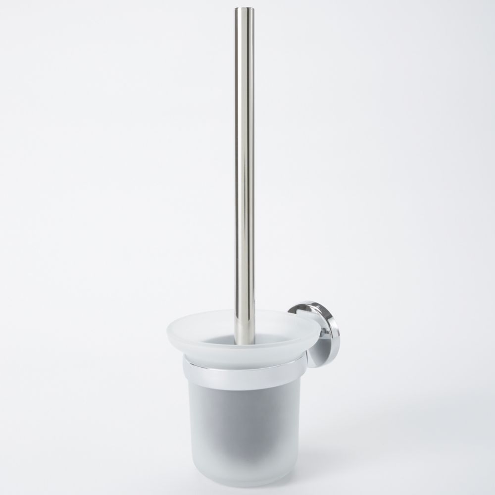Ormara Toilet Brush & Holder ChromePlated Screwfix