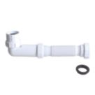 Flomasta Waterless Sink Trap White 1½" x 43mm