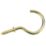 Easyfix  Electro Brass  Cup Hooks 7ga x 54mm x 28mm 10 Pack