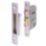ERA  5 Lever Chrome Mortice Sashlock 76mm Case - 56mm Backset