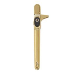 ERA  Left-Handed Cockspur Window Handle Gold