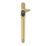 ERA  Left-Handed Cockspur Window Handle Gold