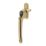 ERA  Left-Handed Cockspur Window Handle Gold