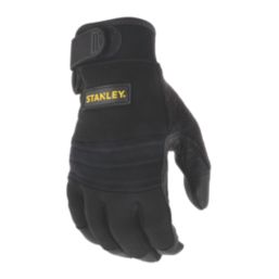 Stanley Vibration Reduction Performance Gloves Black Medium