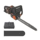 Worx WG385E 40V 2 x 4.0Ah Lithium PowerShare Pro Brushless Cordless 40cm Chainsaw