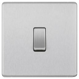 LAP  20A 16AX 1-Gang Intermediate Switch Brushed Stainless Steel