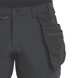 Blaklader 1720 Stretch Trousers Black 34" W 30" L