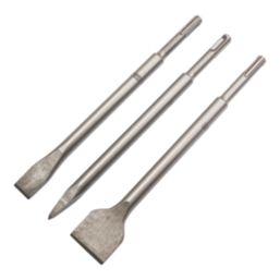 Erbauer  SDS Plus Shank Chisel Set 3 Pieces