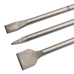 Erbauer  SDS Plus Shank Chisel Set 3 Pieces