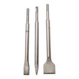 Erbauer  SDS Plus Shank Chisel Set 3 Pieces