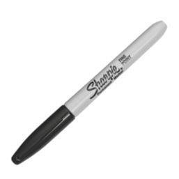 Sharpie  Fine Tip Black Permanent Marker 12 Pack