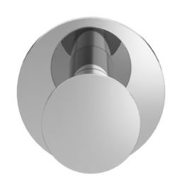 Swirl Caldew Bathroom Hook Chrome