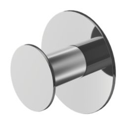 Swirl Caldew Bathroom Hook Chrome