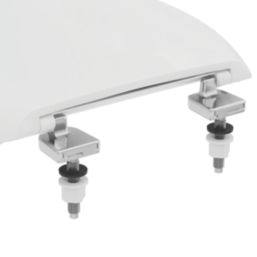 Swirl   Toilet Seat Polypropylene White