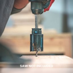 Spyder  Hex Shank Multi-Material Hole Saw Arbor with 186mm Pilot Drill