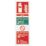 Non Photoluminescent Water Extinguisher Sign 300mm x 100mm