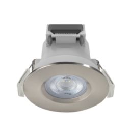LAP Ubertas Fixed  LED Downlight Brushed Nickel 4W 420lm