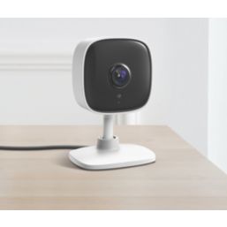 TP-Link Tapo C100 Mains-Powered White Wireless 1080p Indoor Square Smart Camera