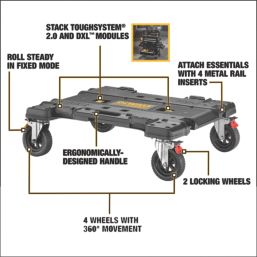 DEWALT DWST08530-1 Toughsystem 2.0 DXL Dolly 200kg
