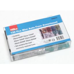 Hilka Pro-Craft Mini Blade Fuses 120 Pieces