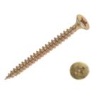 Goldscrew  PZ Double-Countersunk Thread Cutting Multipurpose Screws 3.5mm x 20mm 200 Pack