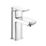 Aqualisa Downtown Chrome 147mm Standard Lever Mono Basin Pillar Tap  With Clicker Waste