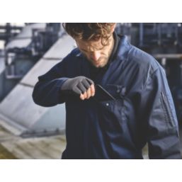 General Purpose Coverall Navy Blue Medium 48 3/4" Chest 31" L