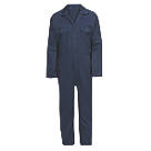 General Purpose Coverall Navy Blue Medium 48 3/4" Chest 31" L