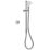 Mira Mode HP/Combi Rear-Fed Chrome Thermostatic Digital Mixer Shower