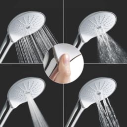 Mira Mode HP/Combi Rear-Fed Chrome Thermostatic Digital Mixer Shower