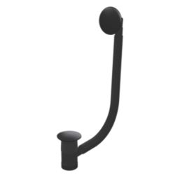 Top-Fix Bath Waste & Overflow Matt Black