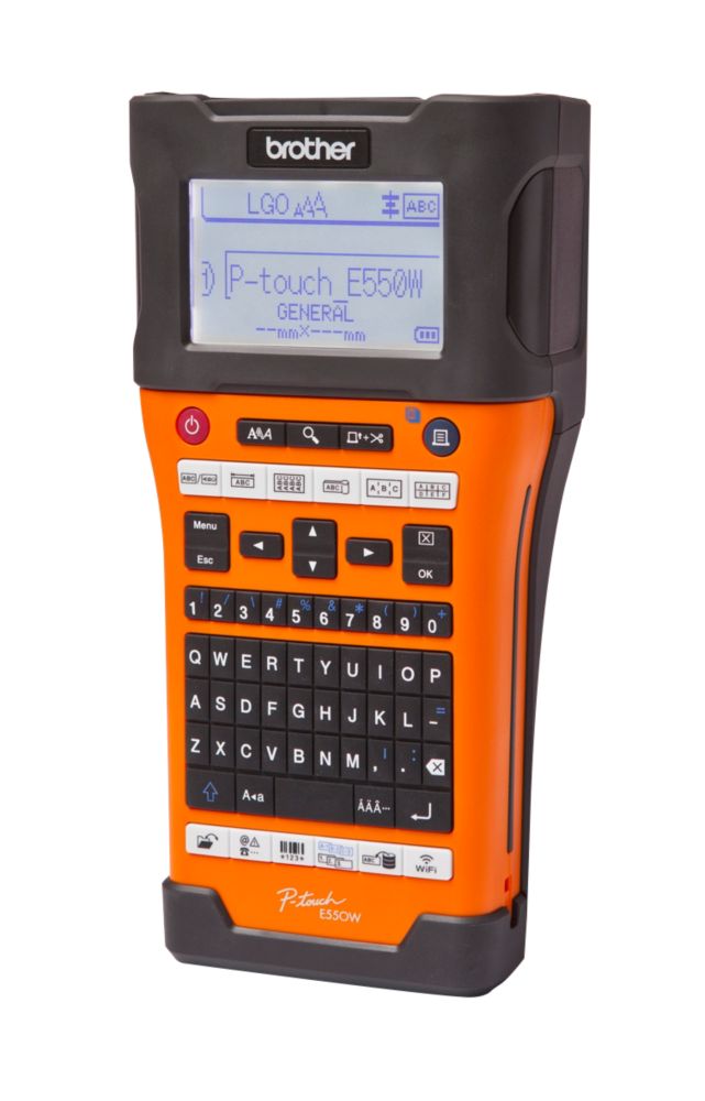 Brother PTE550WVP HandHeld Label Printer Screwfix