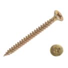 Goldscrew  PZ Double-Countersunk Thread Cutting Multipurpose Screws 5mm x 40mm 200 Pack