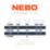 Nebo Luxtreme Nano Rechargeable LED Flashlight Black 420lm